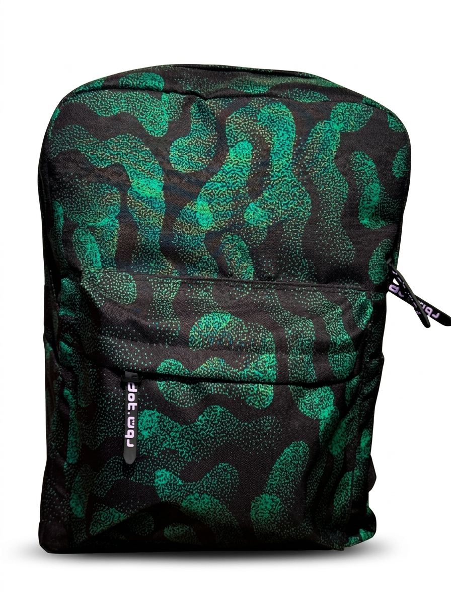 Paisley Forest Green Backpack - dotgallery