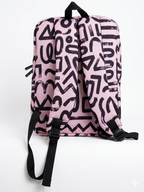Abstract doodles in pink Backpack - dotgallery