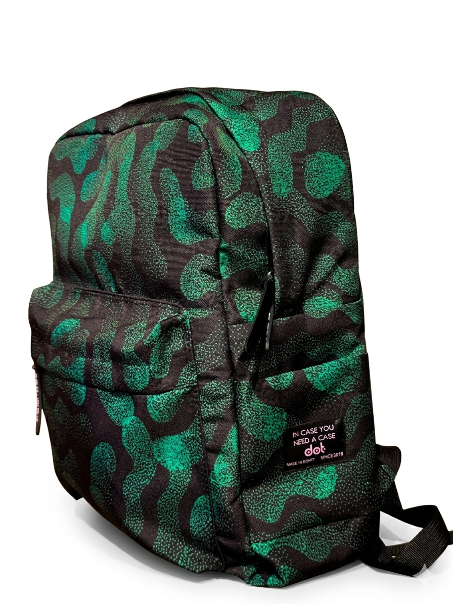 Paisley Forest Green Backpack - dotgallery