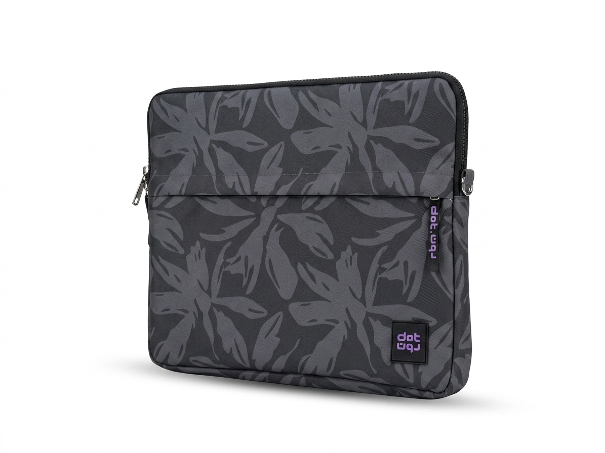 Olive Leaves 15.6 inch Laptop Sleeve - dotgallery
