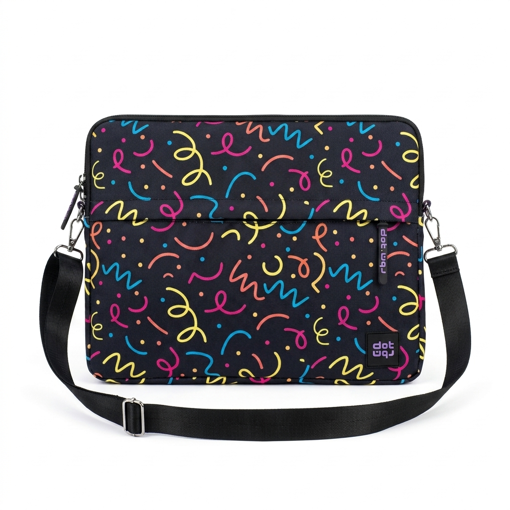 Color doodles 15.6 inch Laptop Sleeve - dotgallery