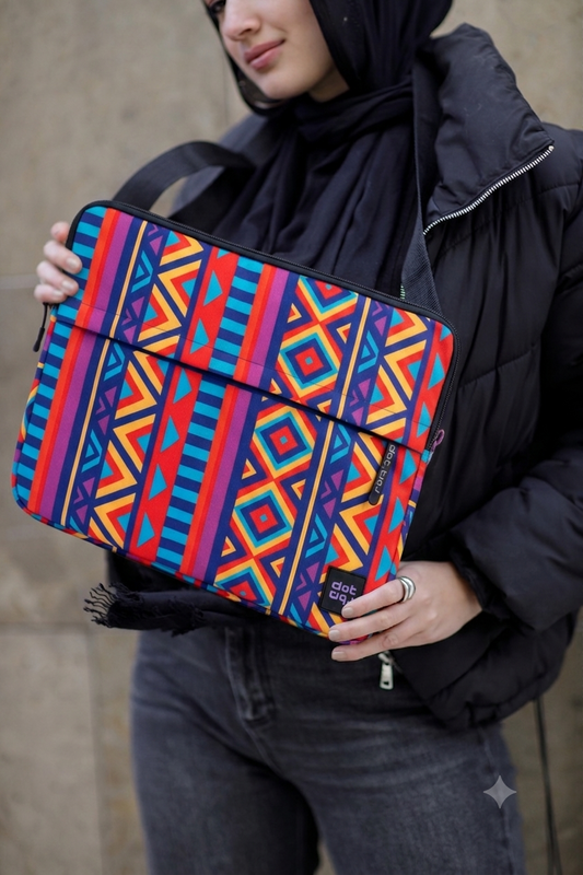 Boho Geometry 15.6 inch Laptop Sleeve