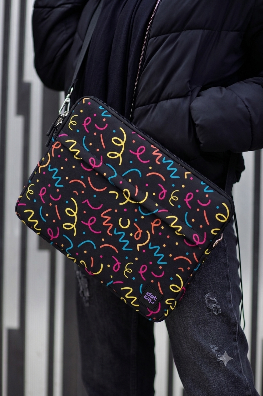 Color doodles 15.6 inch Laptop Sleeve