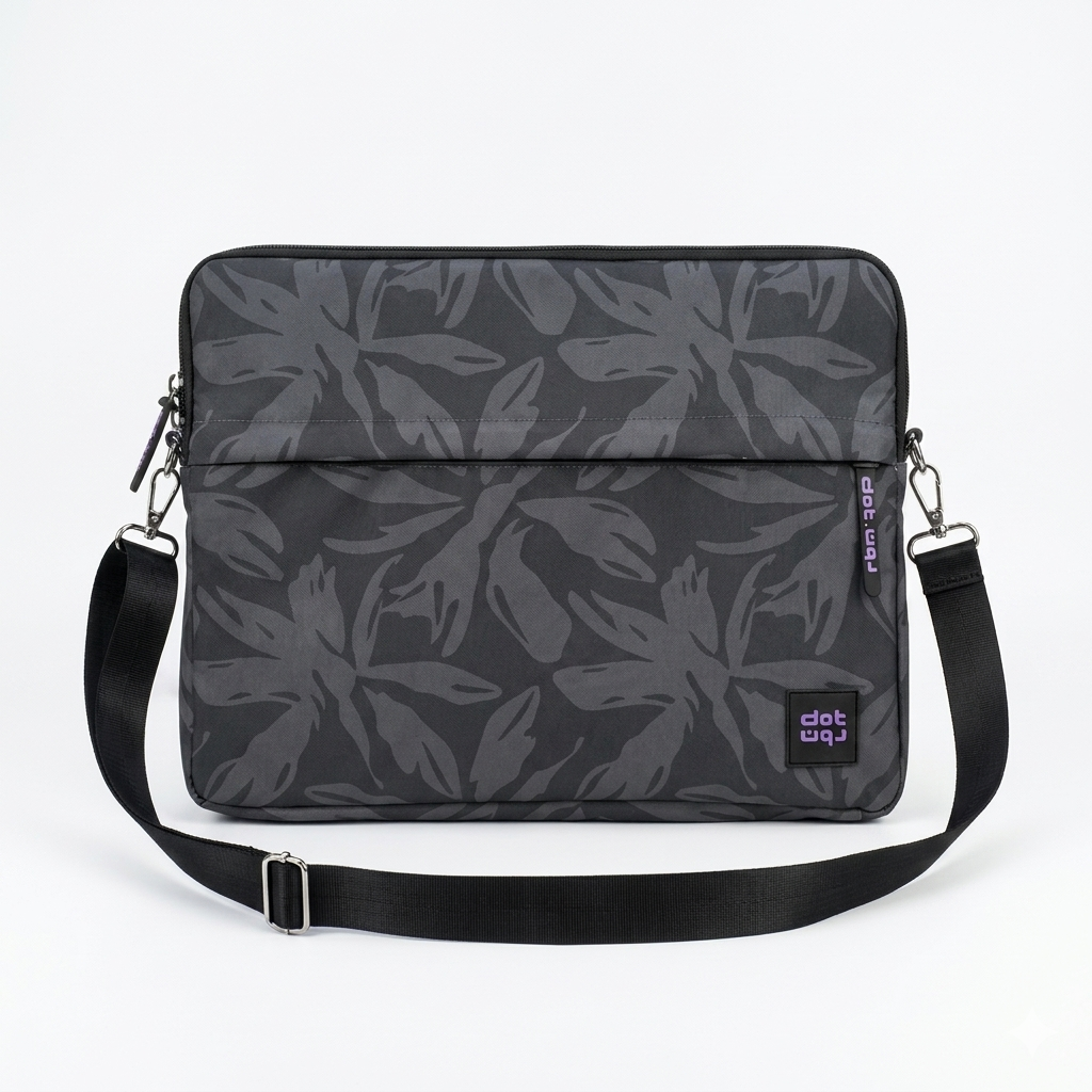 Olive Leaves 15.6 inch Laptop Sleeve - dotgallery