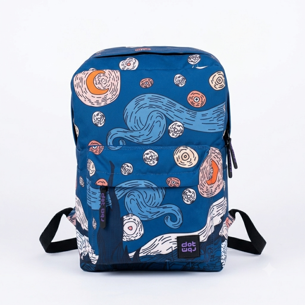 bag Starry Night Dark - dotgallery