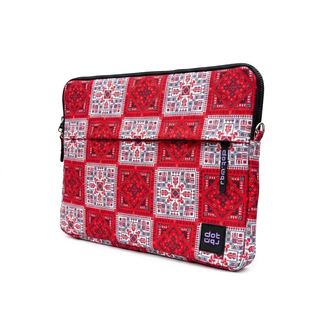 Palestinian Heritage – Red Edition 15.6 inch Laptop Sleeve - dotgallery