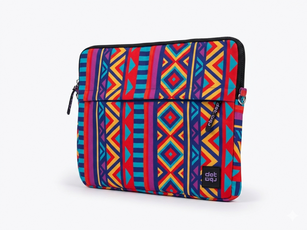 Boho Geometry 15.6 inch Laptop Sleeve - dotgallery