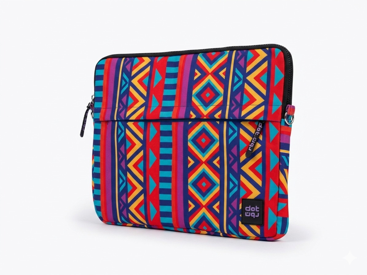 Boho Geometry 15.6 inch Laptop Sleeve - dotgallery