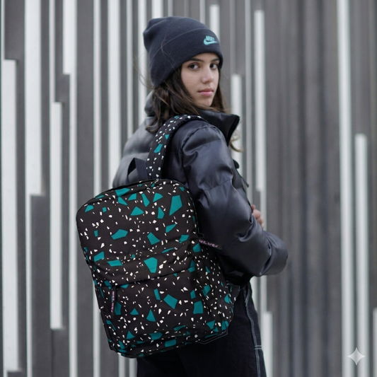 Ceramic Pattern Backpack - dotgallery