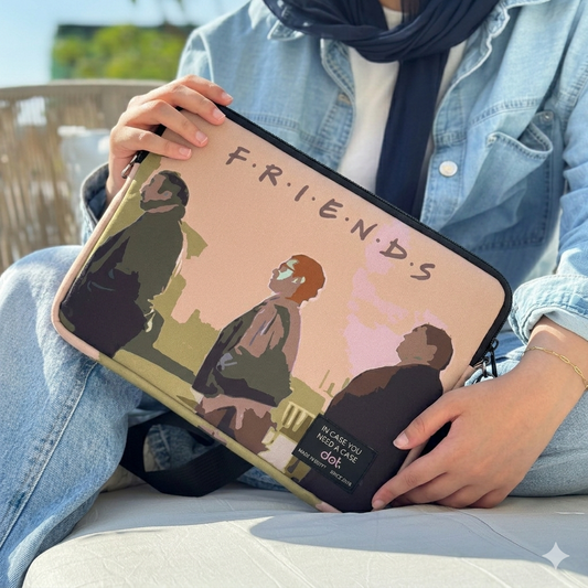 Friends 15.6 inch Laptop Sleeve - dotgallery