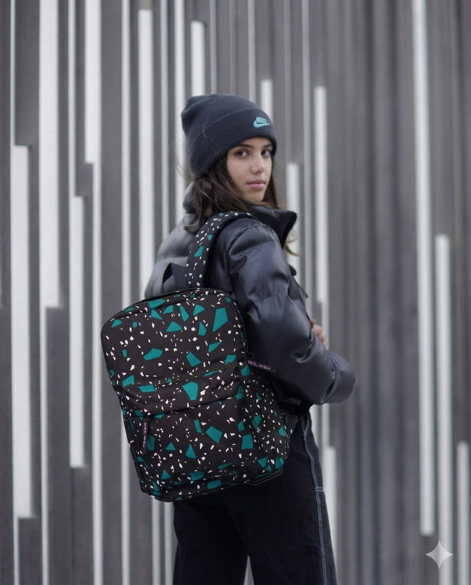 Ceramic Pattern Backpack