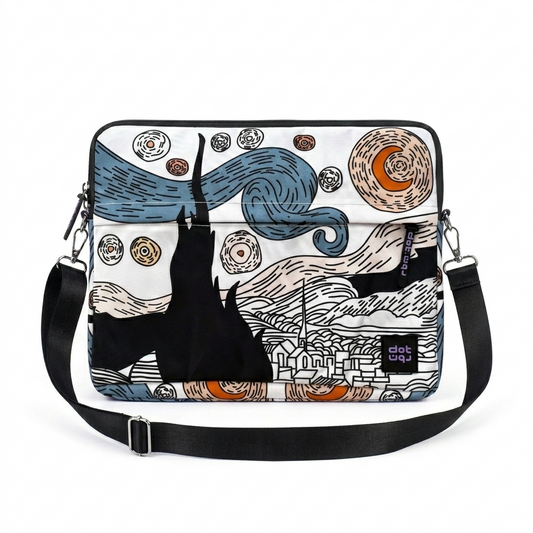 Starry Night Dark 15.6 inch Laptop Sleeve