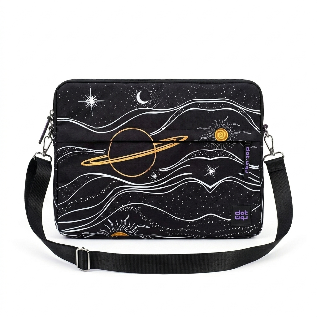 Space 15.6 inch Laptop Sleeve - dotgallery
