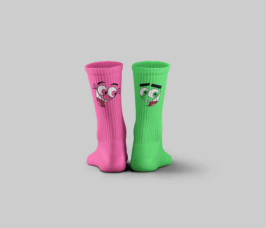 Wanda & Cosmo Mid Calf Socks