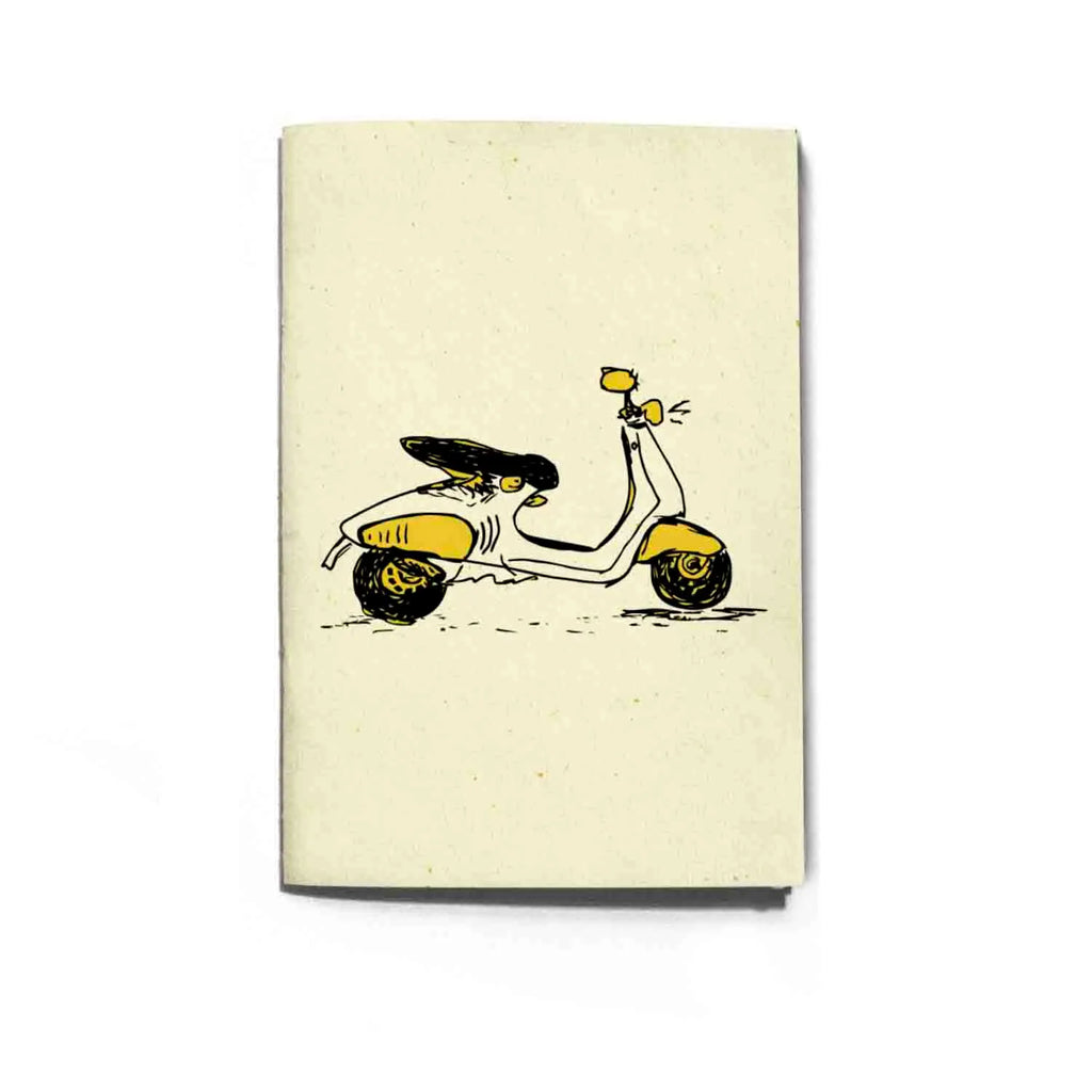 Vespa Design A5. size Lined paper - dotgallery