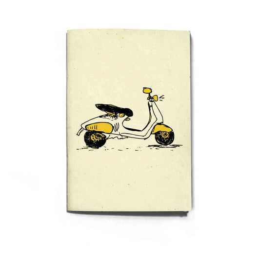 Vespa Design A5. size Lined paper