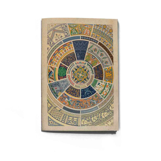 Ornament Beeg Colorful Design A5. size Lined paper