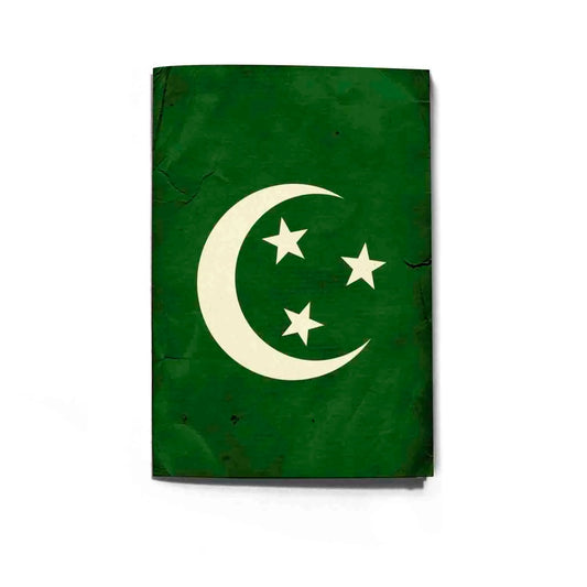 Green Flag Design A5. size Sketch paper