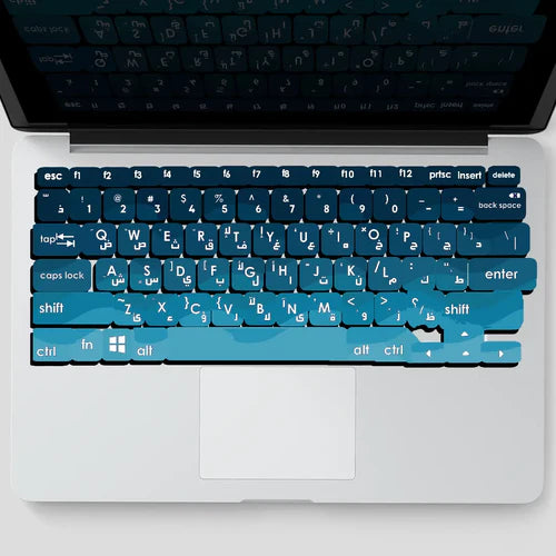 SHADES OF BLUE keyboard