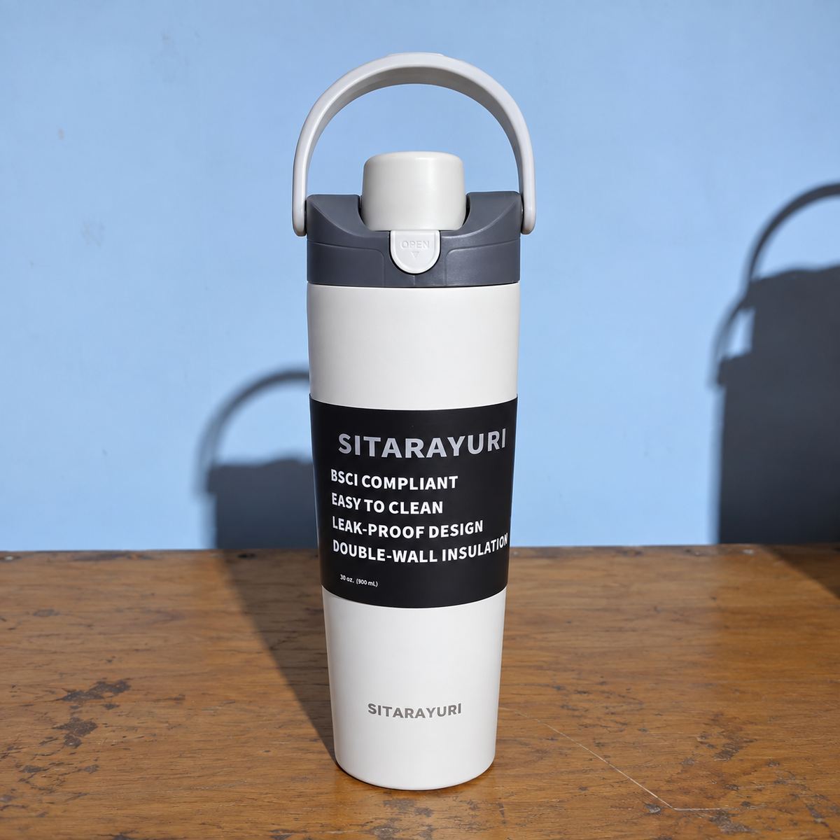 sitarayuri white waterbotter 900 ml