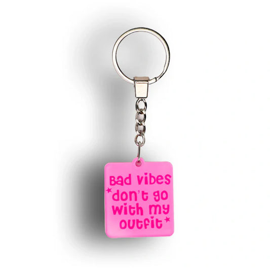 BAD VIBES DON'T GO WITH MY OUTFIT medal