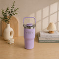 purple tyeso mug with hand