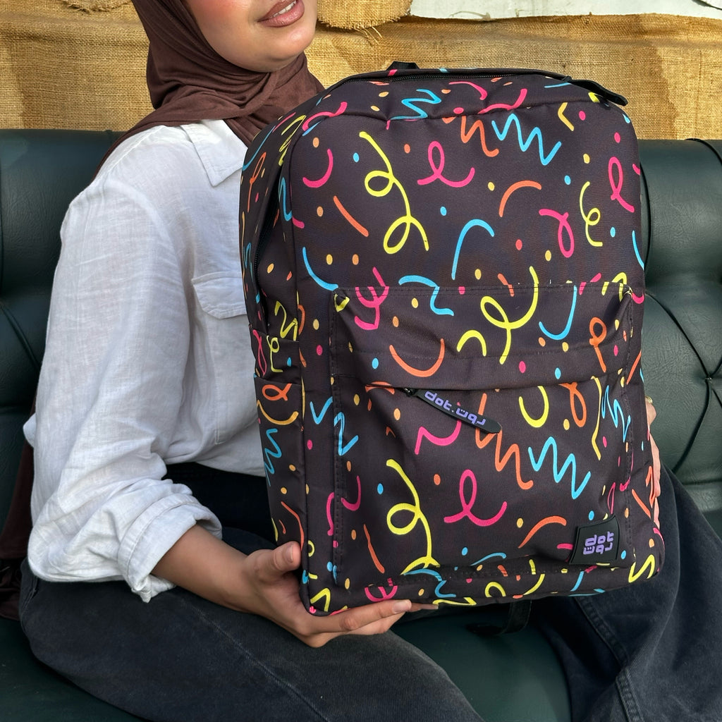 color dodles backpack