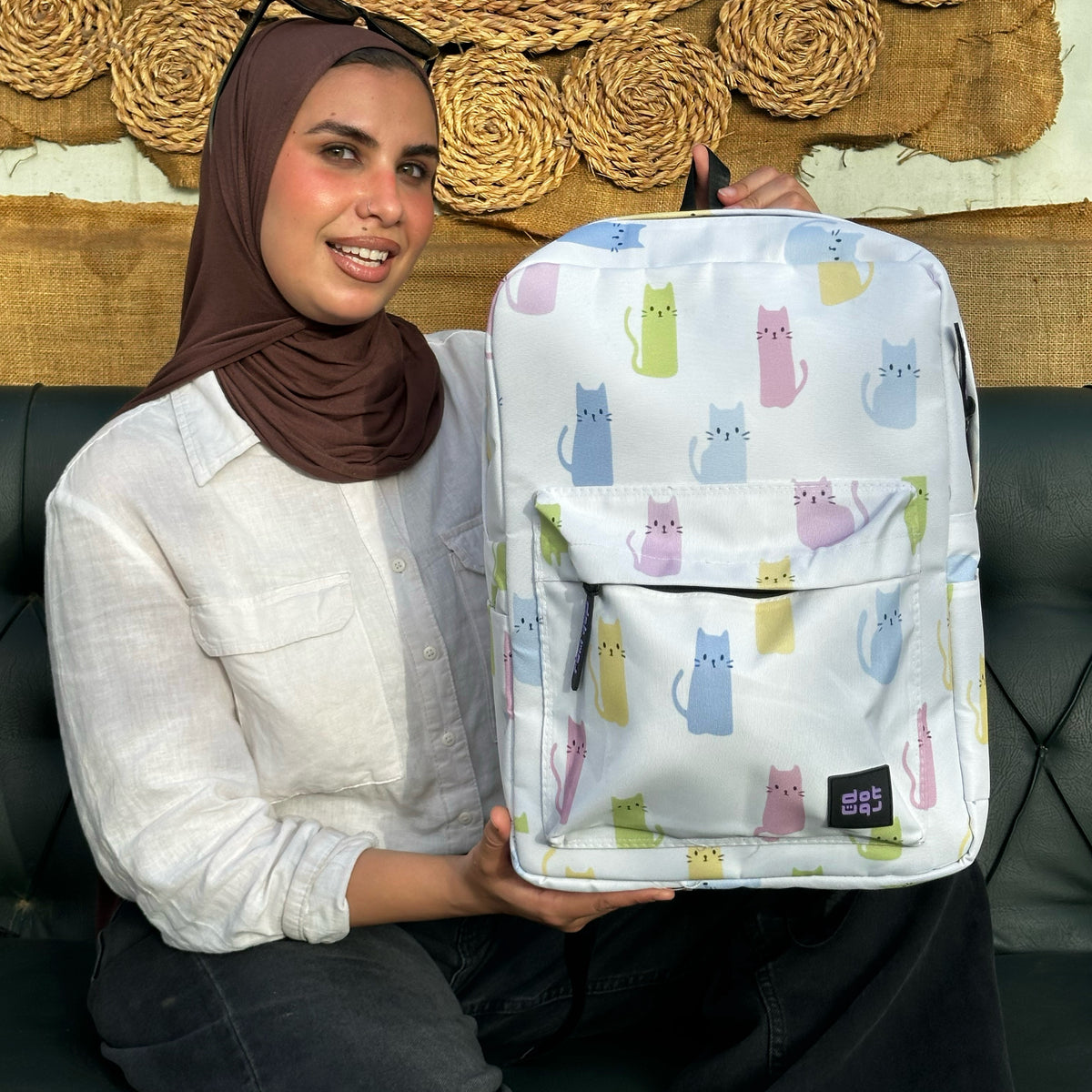 Kitty mood backpack