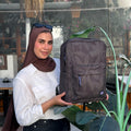 olive backpack