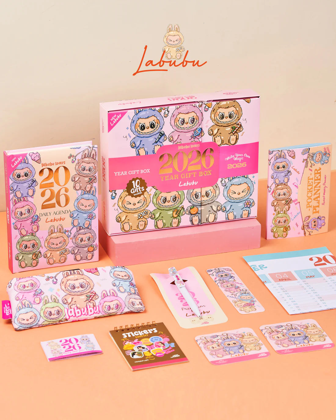 Labubu Year Gift Box 2026 - dotgallery