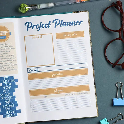 هاحكى عنك Weekly planner + poster