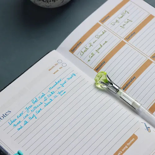هاحكى عنك Weekly planner + poster