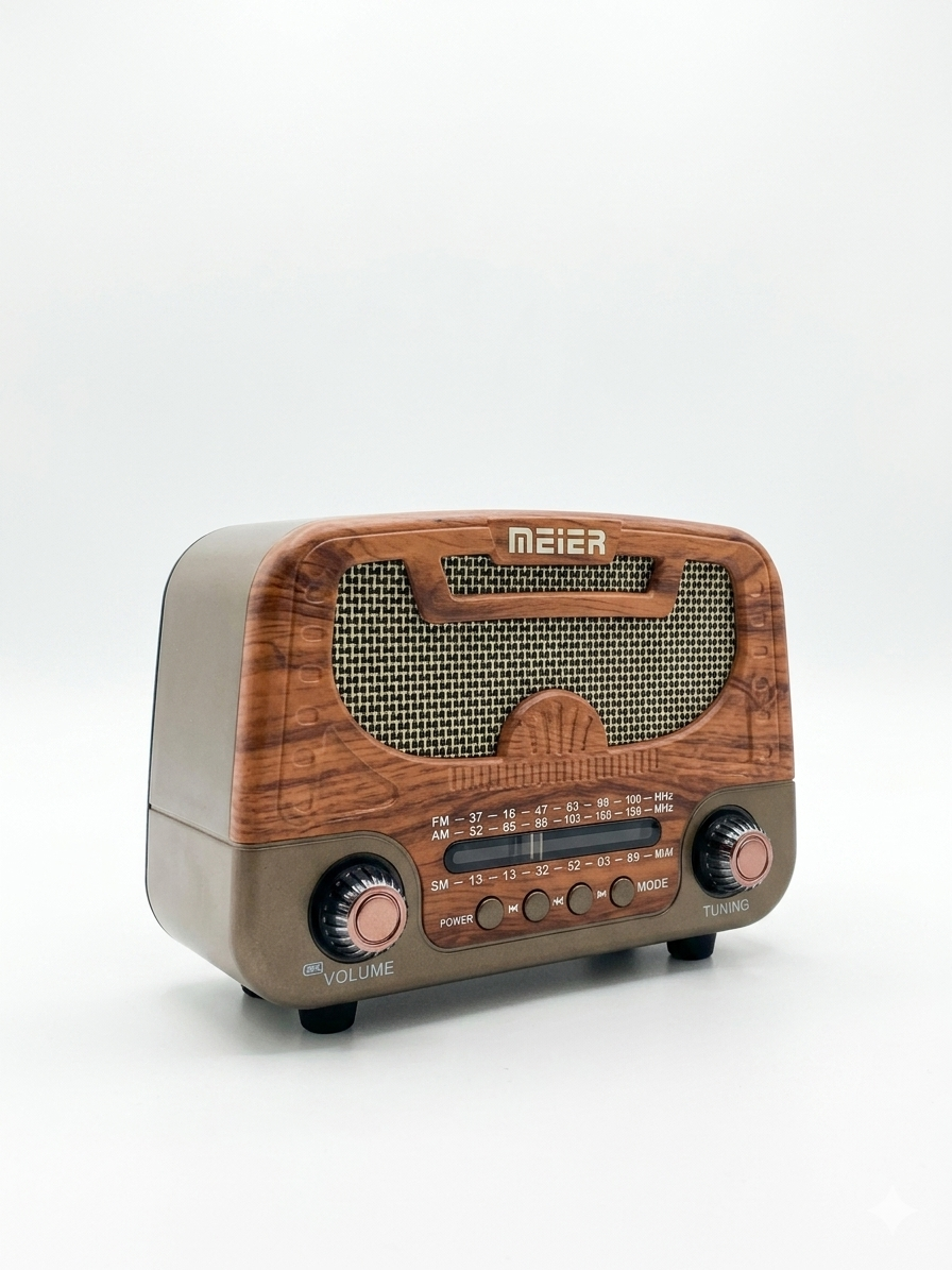 •Vintage Retro Bluetooth Radio  (5546) - dotgallery