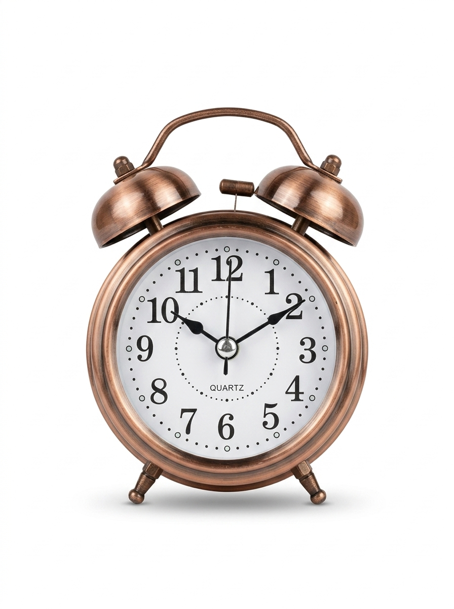 Old Fashioned Twin Bell Clock