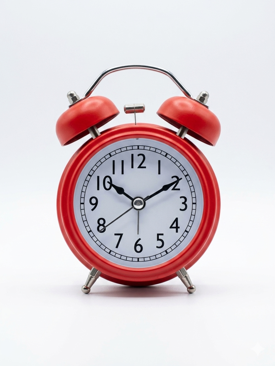 Mini Classic Twin Bell Clock - dotgallery