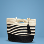 Minimalist Woven Tote Bag - dotgallery