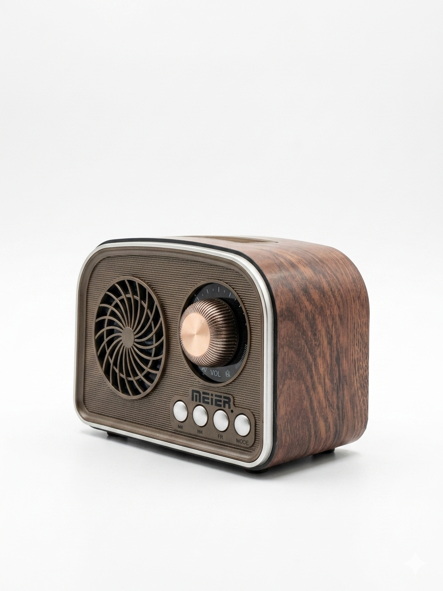 •Vintage Retro Bluetooth Radio (5398) - dotgallery