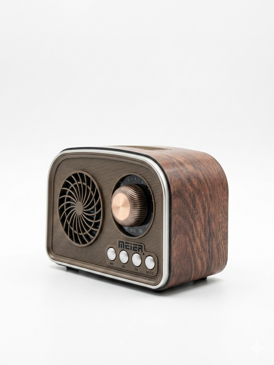 •Vintage Retro Bluetooth Radio (5398) - dotgallery