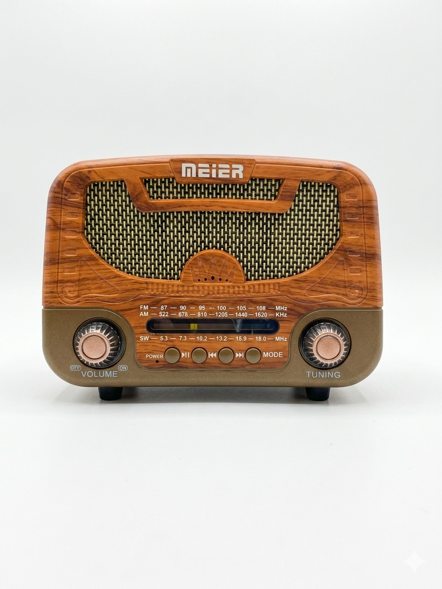 •Vintage Retro Bluetooth Radio  (5546) - dotgallery