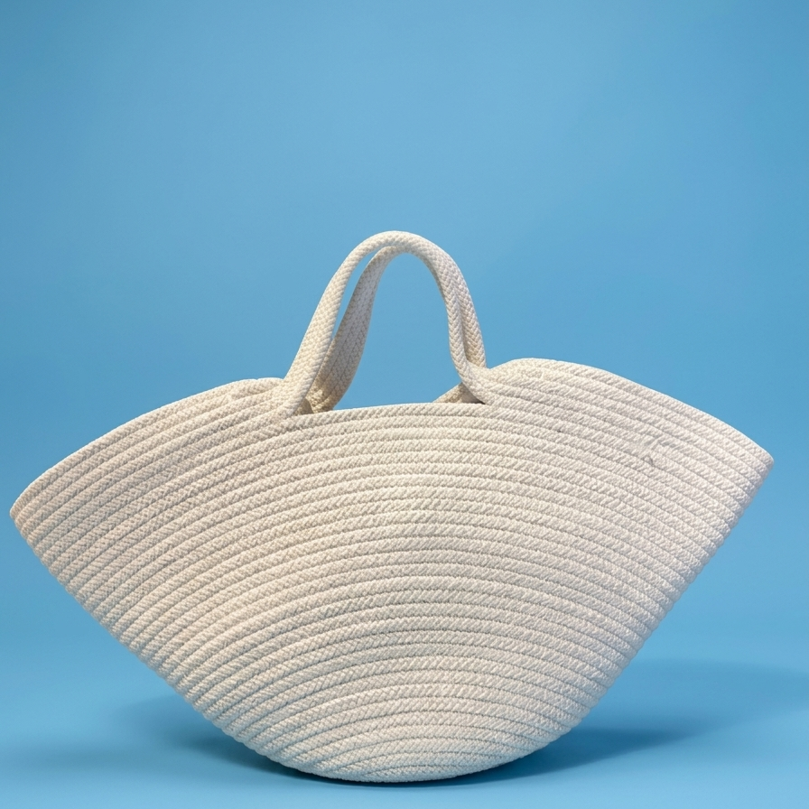 Beach Straw Tote Bag - dotgallery