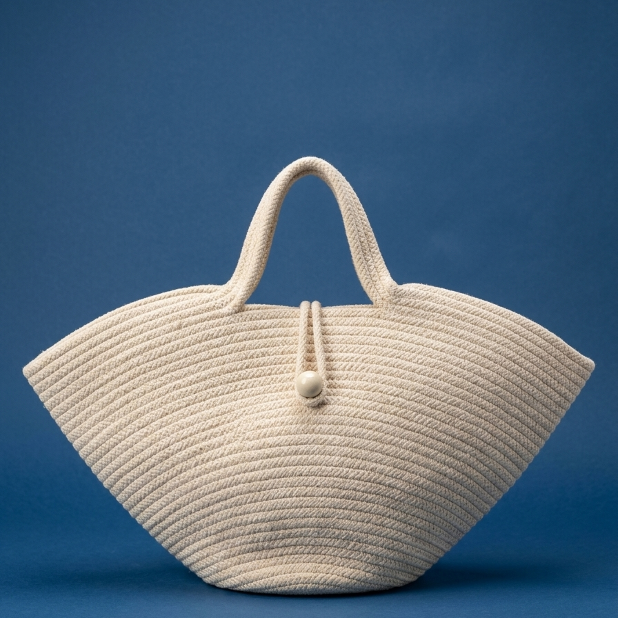 Beach Straw Tote Bag - dotgallery