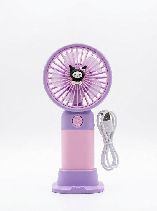Kuromi Powered Hand Fan