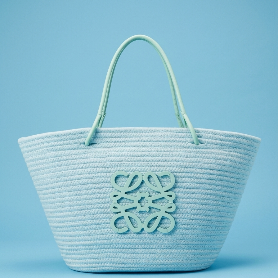 Classic Straw Tote Bag - dotgallery