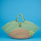 Beach Straw Tote Bag - dotgallery