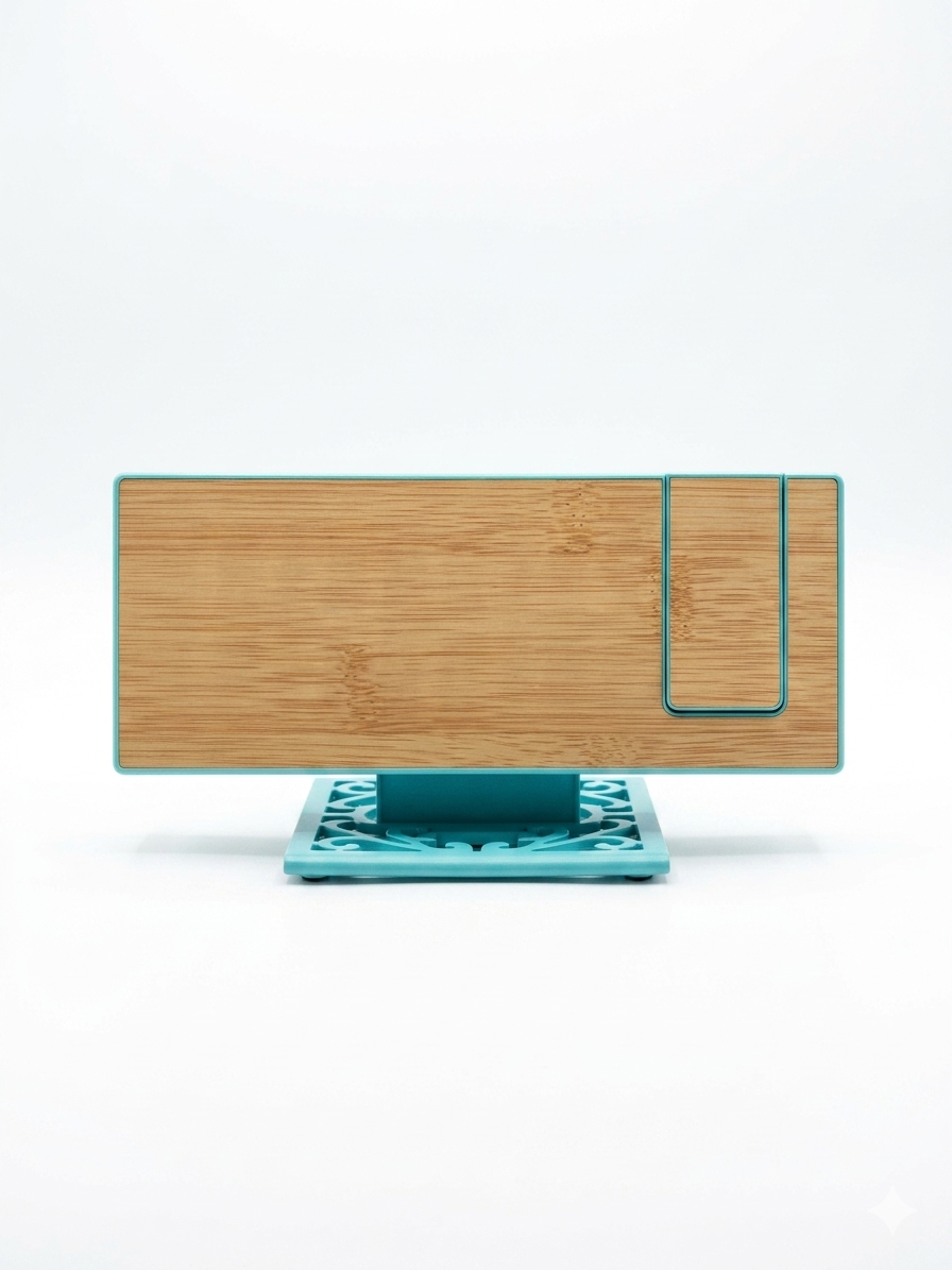 Green Digital LED Alarm Clock