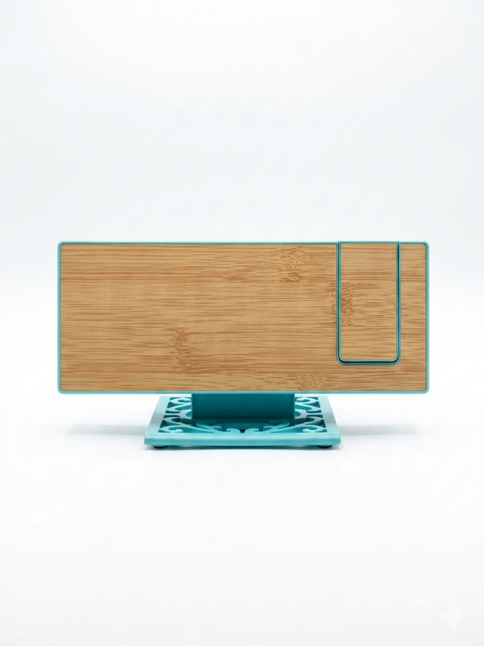 Green Digital LED Alarm Clock