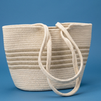 Minimalist Woven Tote Bag - dotgallery