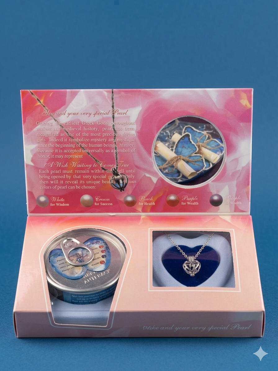 Wish Pearl Necklace Gift Set - dotgallery