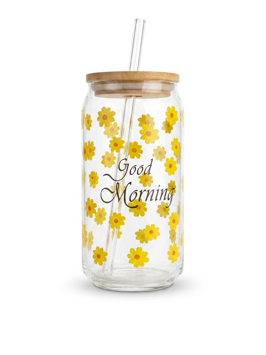 Good Morning Iced Coffee Cup