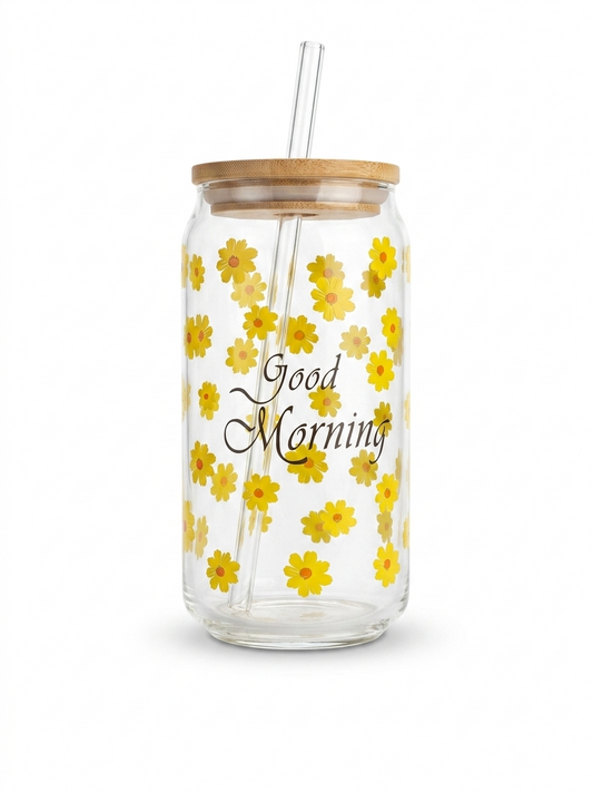 Good Morning Iced Coffee Cup